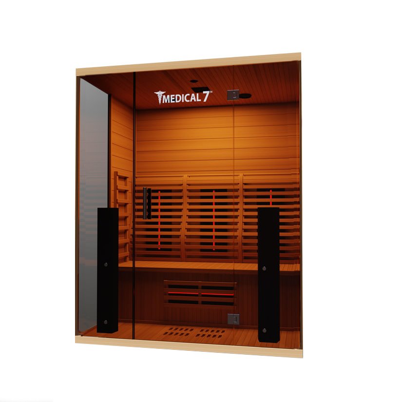 Medical 7 Ultra Full Spectrum Infrared Sauna (3 Person) Saunas Medical Saunas 