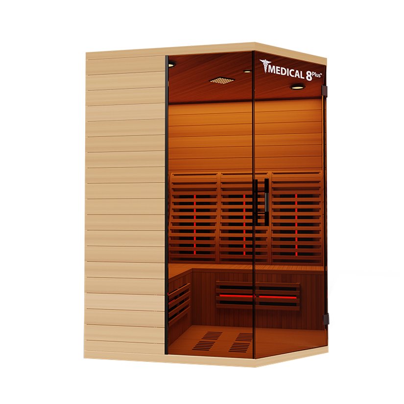 Medical 8 Plus v2 Ultra Full Spectrum Infrared Sauna (6 Person) Saunas Medical Saunas 