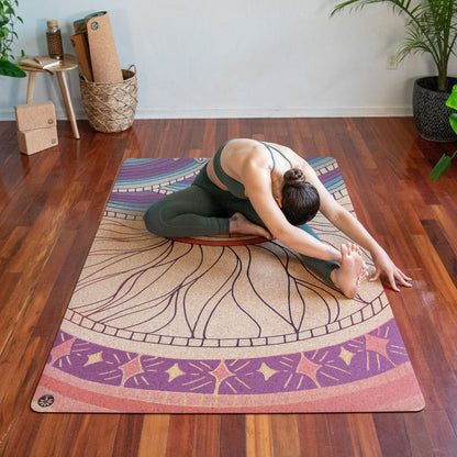 Yolaha Mountain Magic Nomad XL Cork Yoga Mat