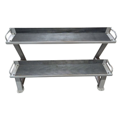 Muscle D Fitness 2-Tier Kettlebell Rack