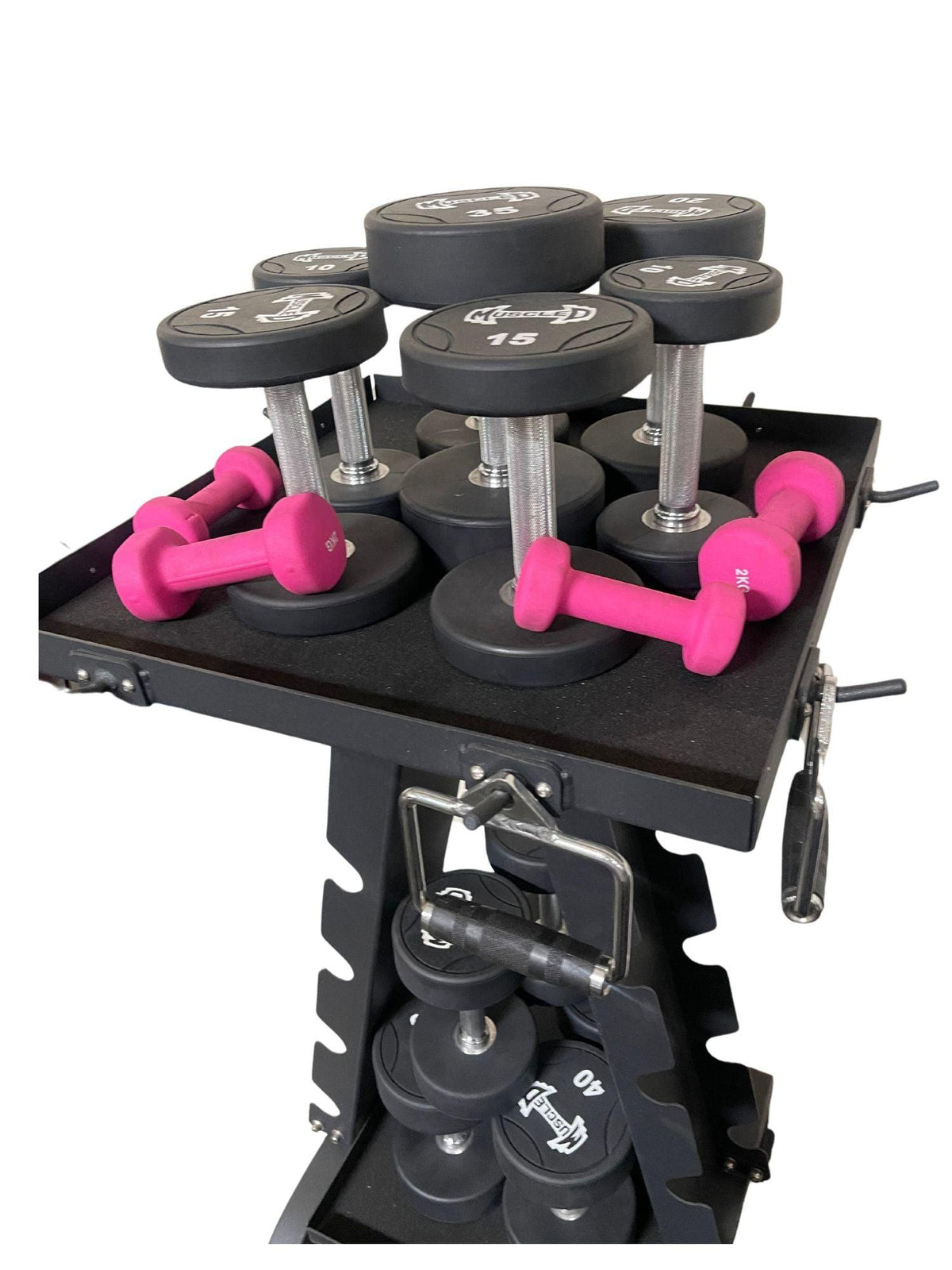 Muscle D Fitness Accessory Rack