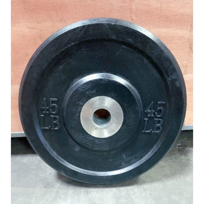 Muscle D Fitness Classic Bumper Plates With Center Steel Hub