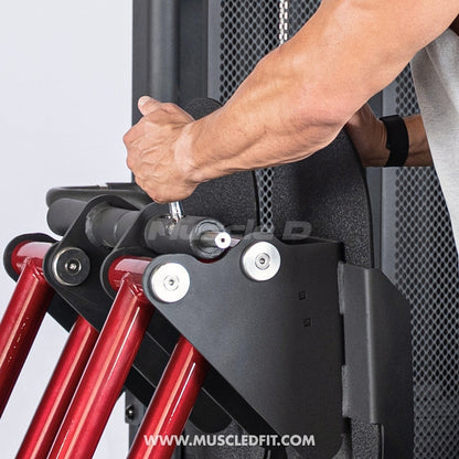 Muscle D Fitness Classic V2 Selectorized Iso-Lateral Leg Press