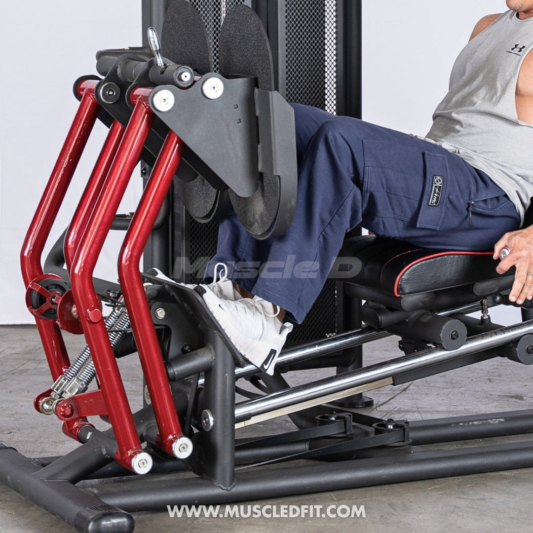 Muscle D Fitness Classic V2 Selectorized Iso-Lateral Leg Press