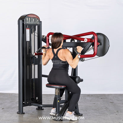 Muscle D Fitness Classic V2 Selectorized Rotary Lat Pulldown