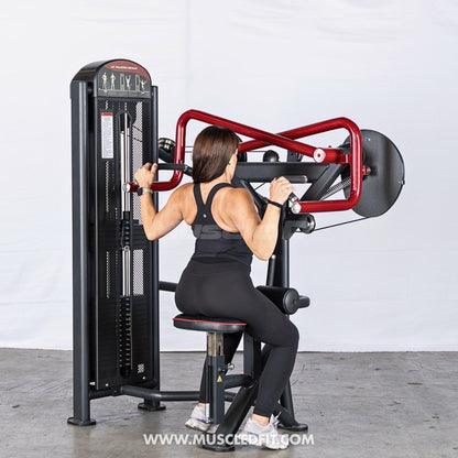 Muscle D Fitness Classic V2 Selectorized Rotary Lat Pulldown