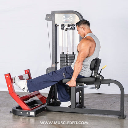 Muscle D Fitness Classic V2 Selectorized Seated Calf
