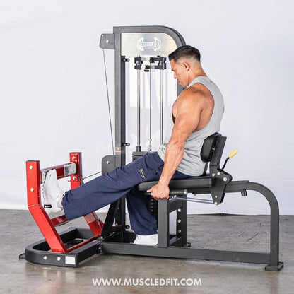 Muscle D Fitness Classic V2 Selectorized Seated Calf
