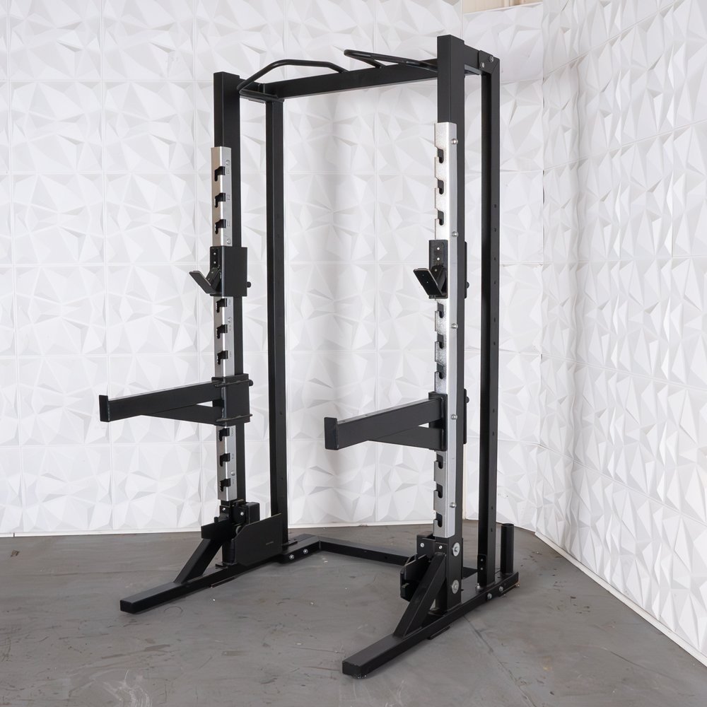 Muscle D Fitness Deluxe Half Rack