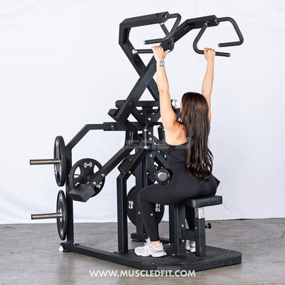 Muscle D Fitness Excel Rotary Lat Pulldown