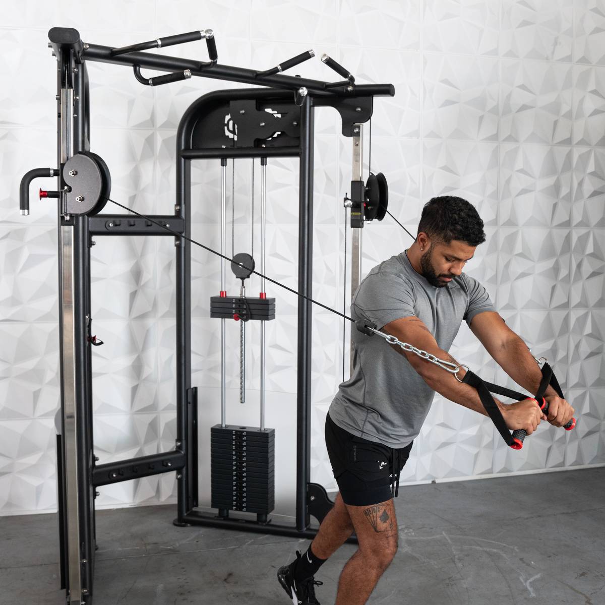 Muscle D Fitness Megatron 88" Dual Adjustable Pulley