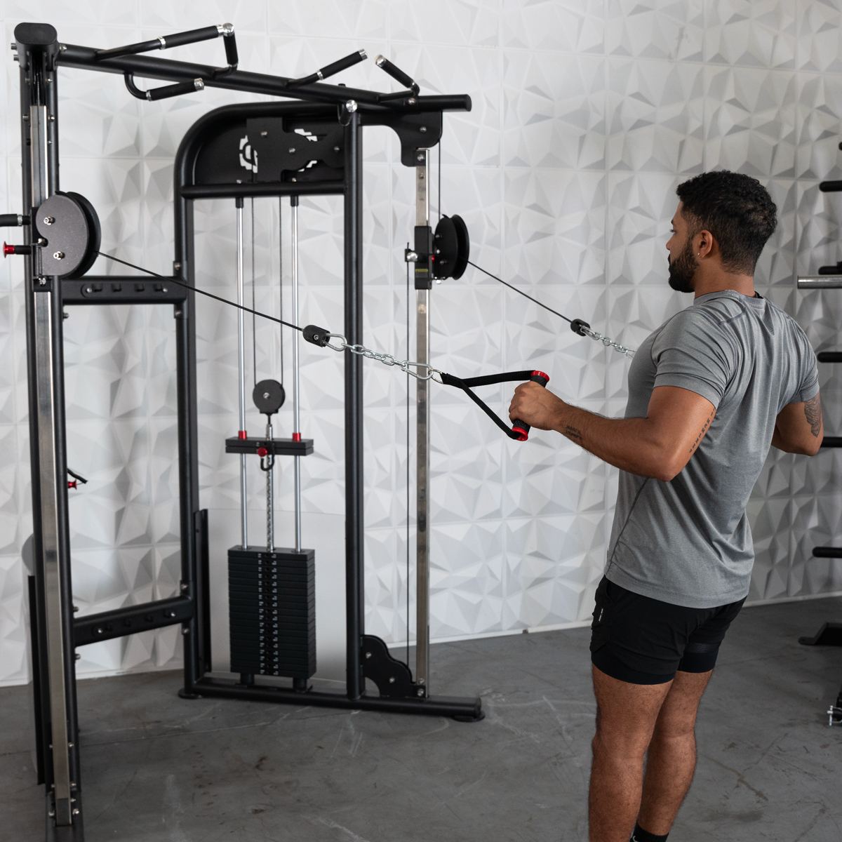 Muscle D Fitness Megatron 88" Dual Adjustable Pulley