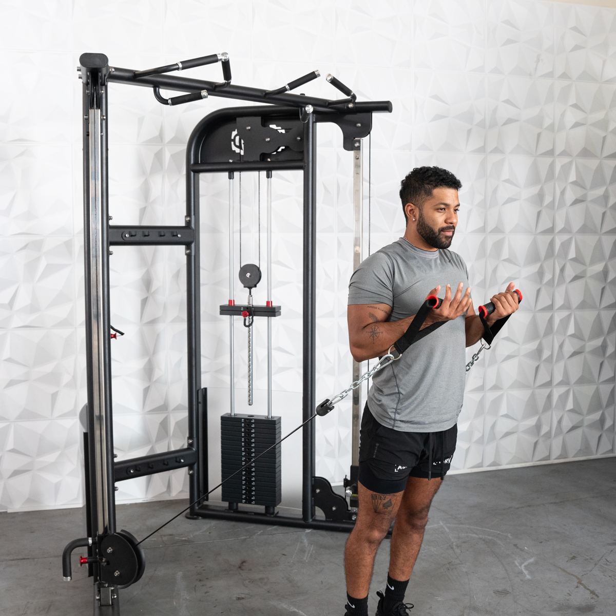 Muscle D Fitness Megatron 88" Dual Adjustable Pulley