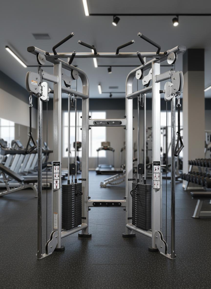 Muscle D Fitness Megatron 95" Dual Adjustable Pulley