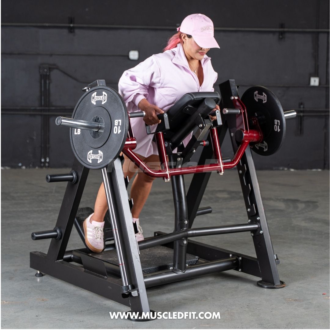 Muscle D Fitness Power Leverage V2 Chest Supported Linear Bearing Row