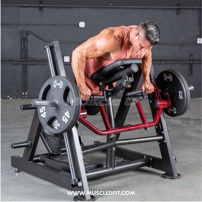 Muscle D Fitness Power Leverage V2 Chest Supported Linear Bearing Row