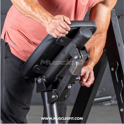 Muscle D Fitness Power Leverage V2 Chest Supported Linear Bearing Row