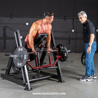 Muscle D Fitness Power Leverage V2 Chest Supported Linear Bearing Row