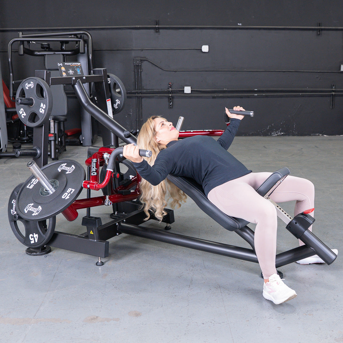 Muscle D Fitness Power Leverage V2 Incline Pec Fly
