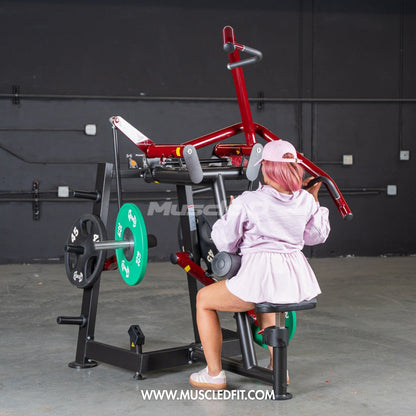 Muscle D Fitness Power Leverage V2 Rotary Lat Pulldown