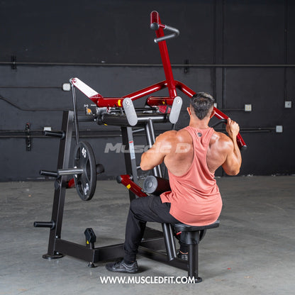 Muscle D Fitness Power Leverage V2 Rotary Lat Pulldown