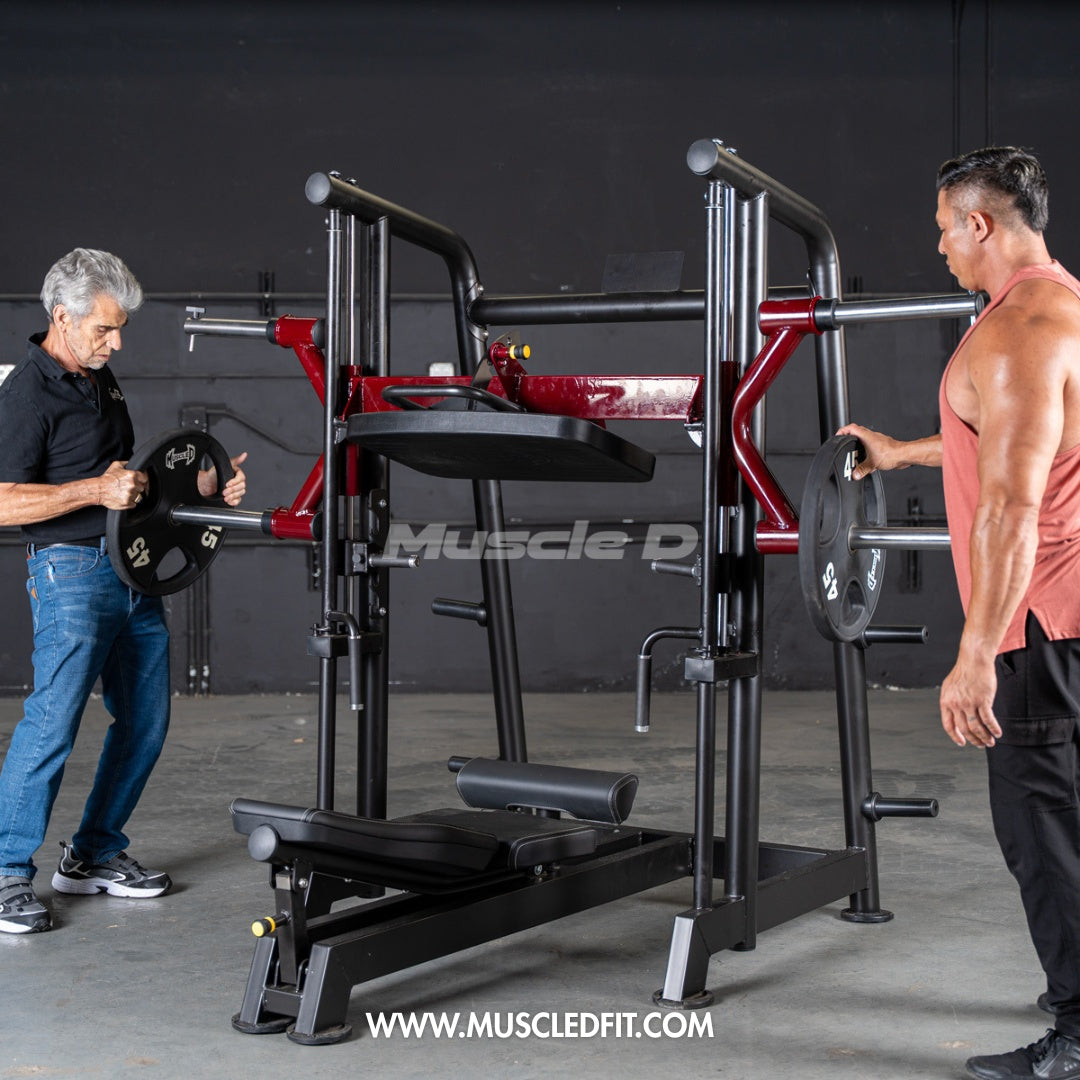 Muscle D Fitness Power Leverage V2 Vertical Leg Press