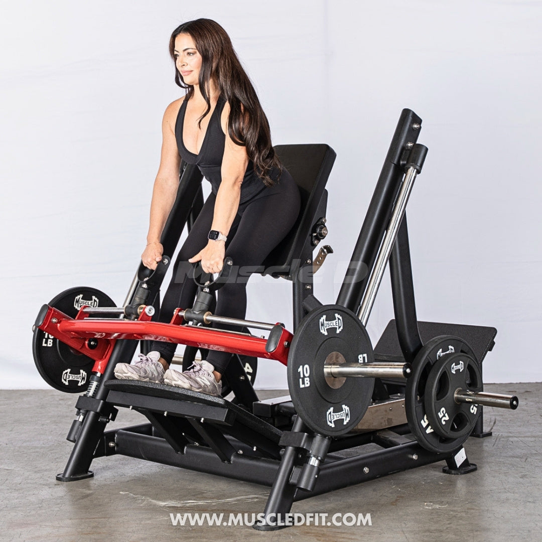 Muscle D Fitness Pro Strength Convertable Linear Bearing Row