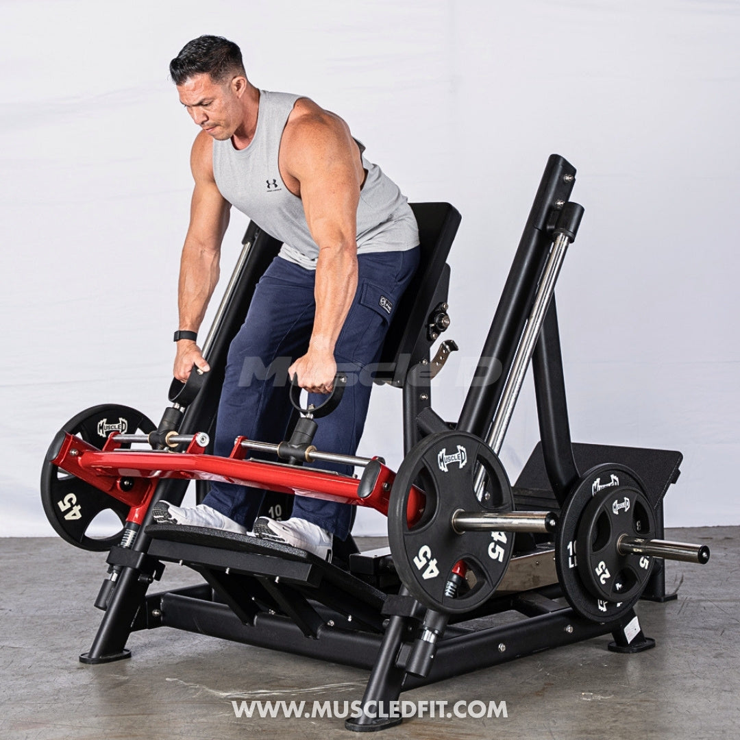 Muscle D Fitness Pro Strength Convertable Linear Bearing Row