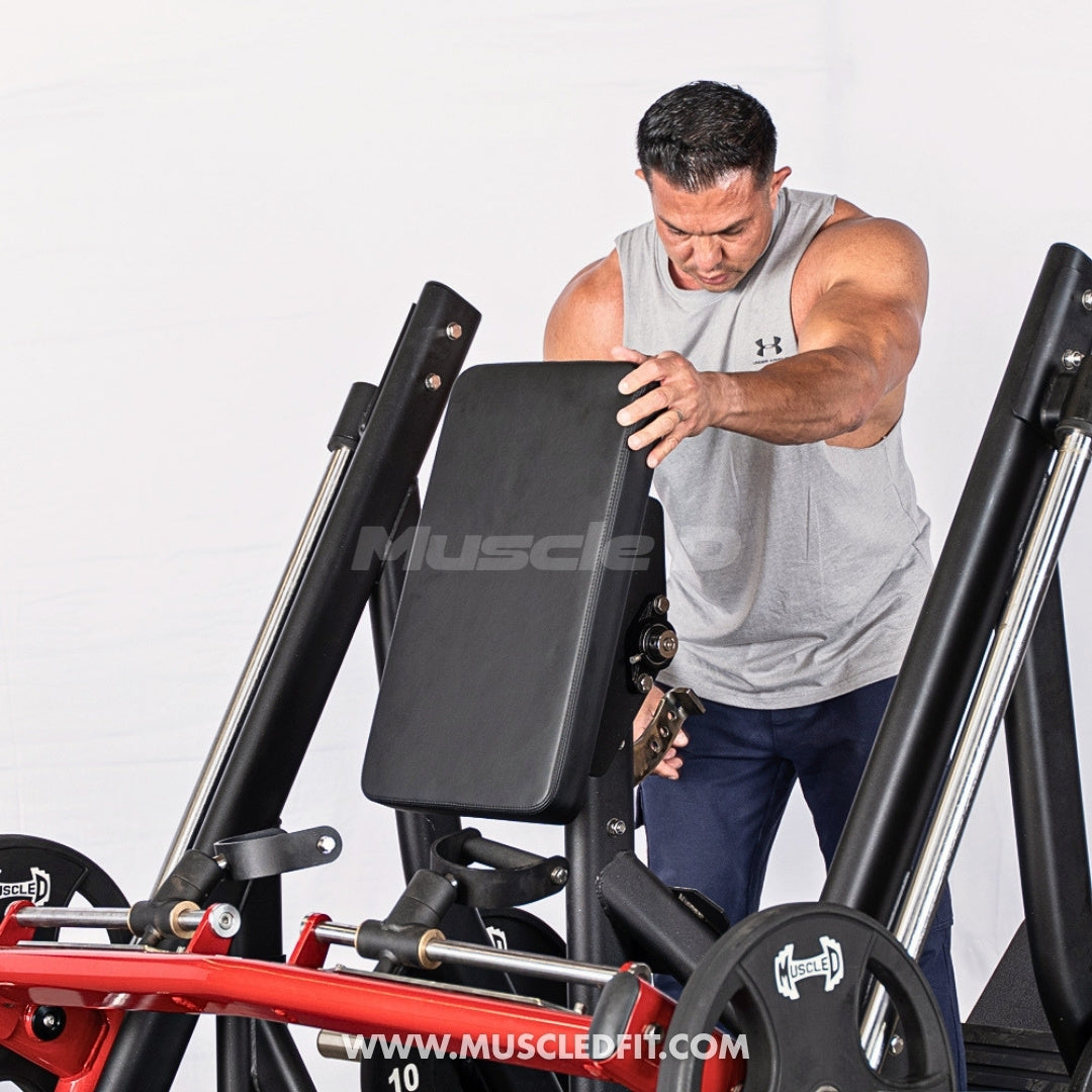 Muscle D Fitness Pro Strength Convertable Linear Bearing Row