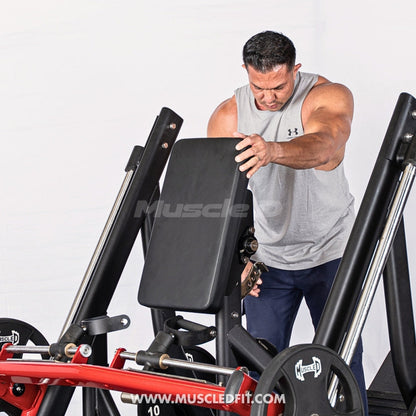 Muscle D Fitness Pro Strength Convertable Linear Bearing Row