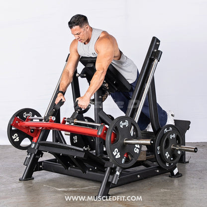 Muscle D Fitness Pro Strength Convertable Linear Bearing Row
