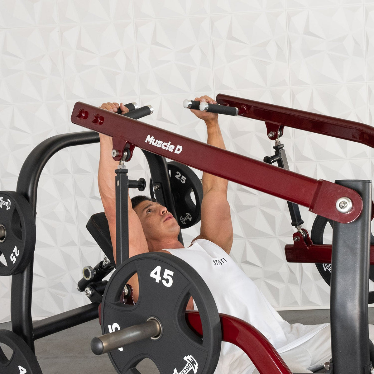 Muscle D Fitness Pro Strength Incline Chest Press