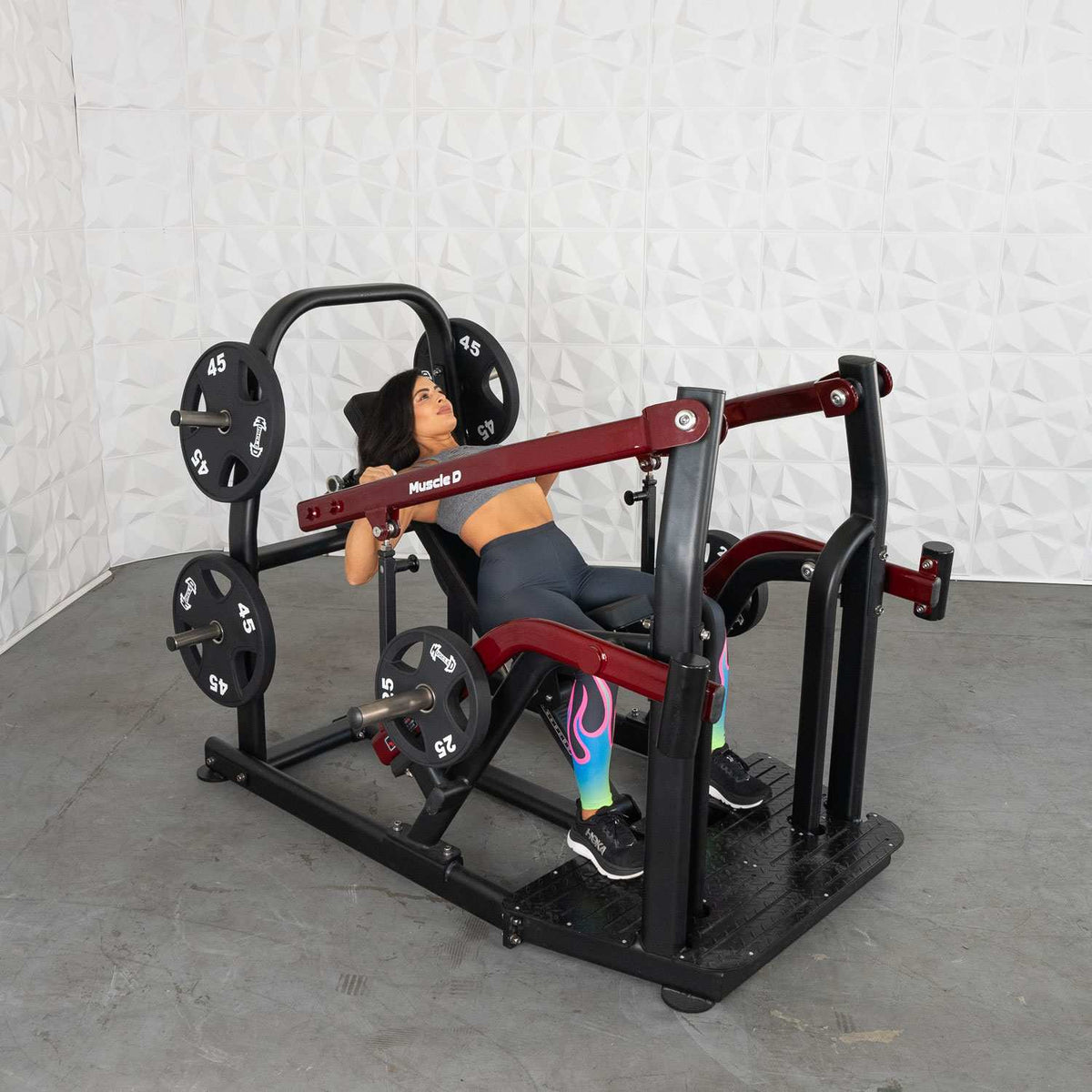 Muscle D Fitness Pro Strength Incline Chest Press