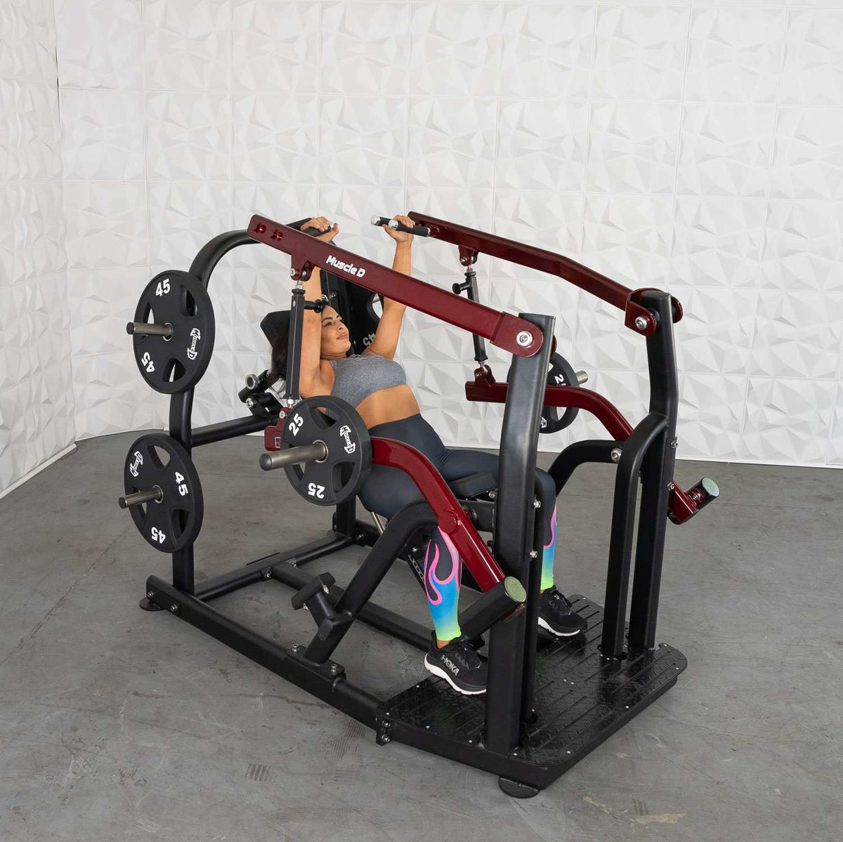 Muscle D Fitness Pro Strength Incline Chest Press