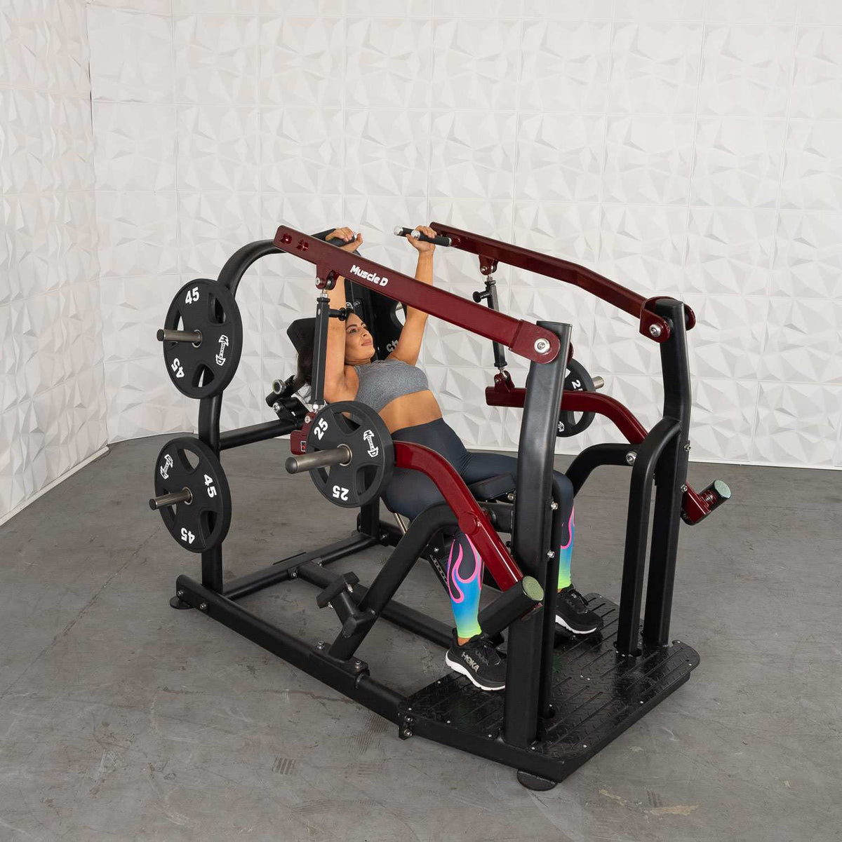 Muscle D Fitness Pro Strength Incline Chest Press