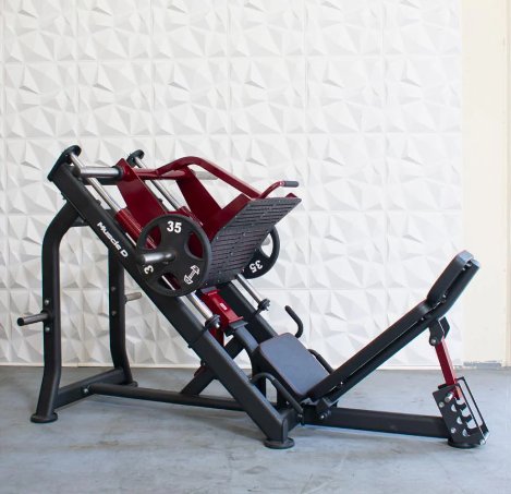 Muscle D Fitness Pro Strength Linear Bearing Leg Press