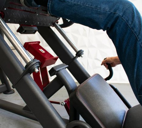 Muscle D Fitness Pro Strength Linear Bearing Leg Press