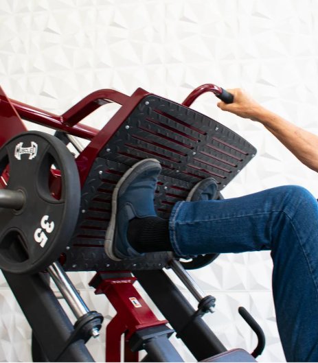 Muscle D Fitness Pro Strength Linear Bearing Leg Press