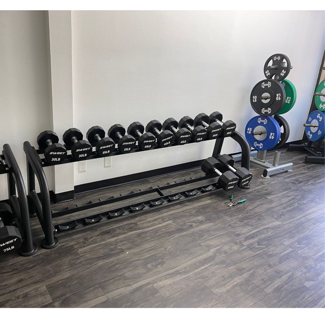 Muscle D Fitness Sweet 2-Tier Dumbbell Rack