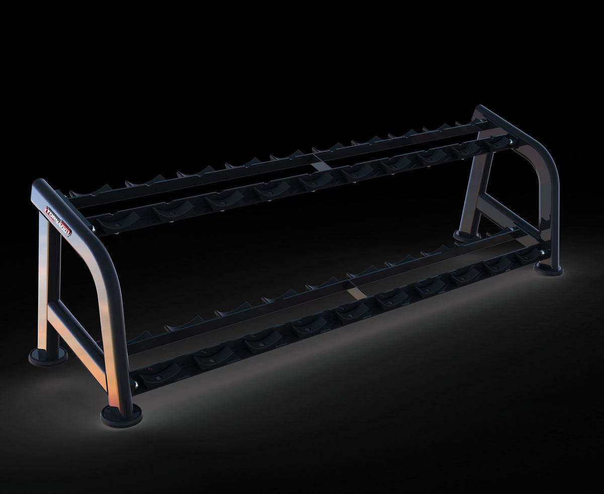 Muscle D Fitness Sweet 2-Tier Dumbbell Rack