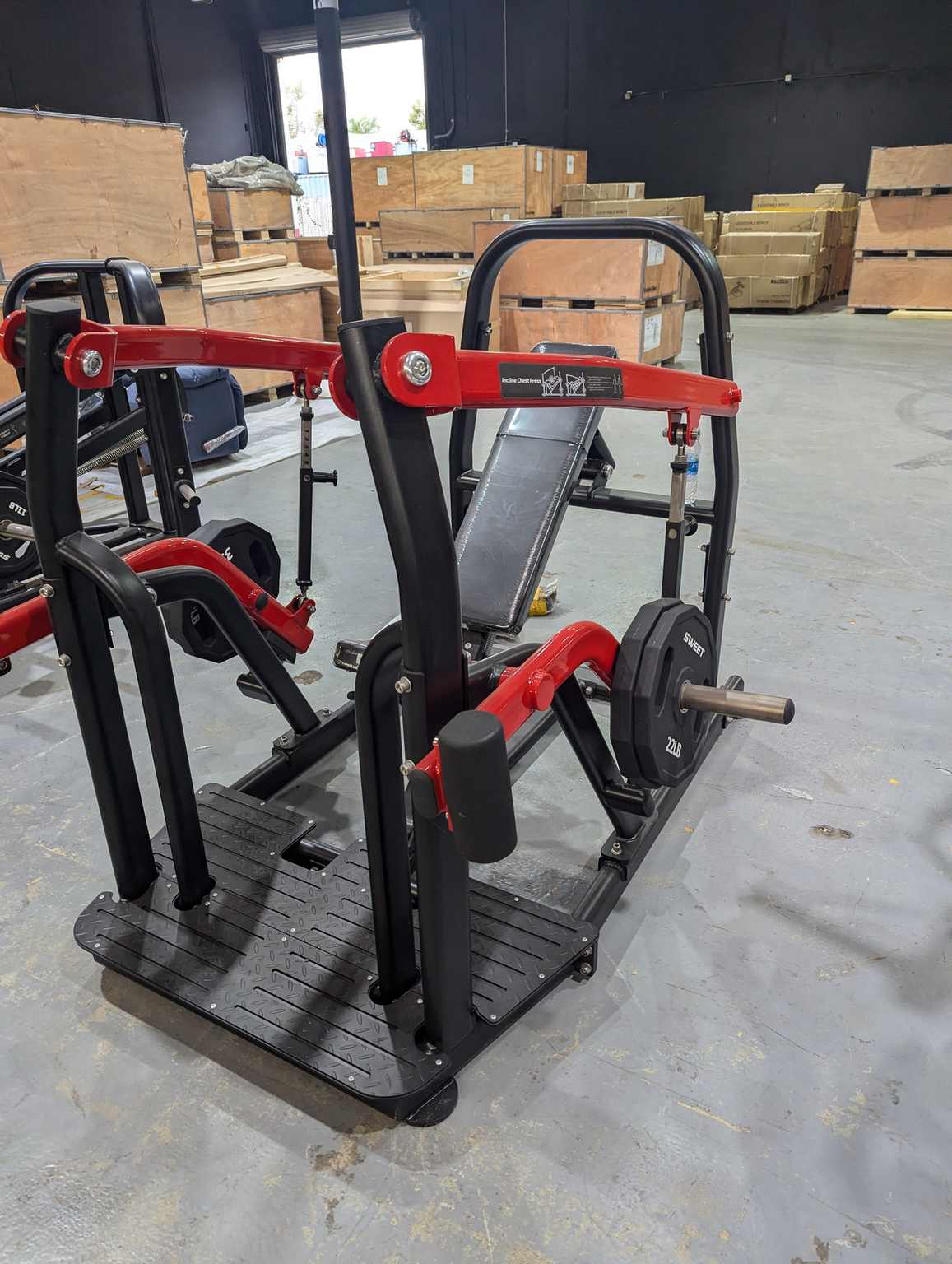 Muscle D Fitness Sweet Incline Press