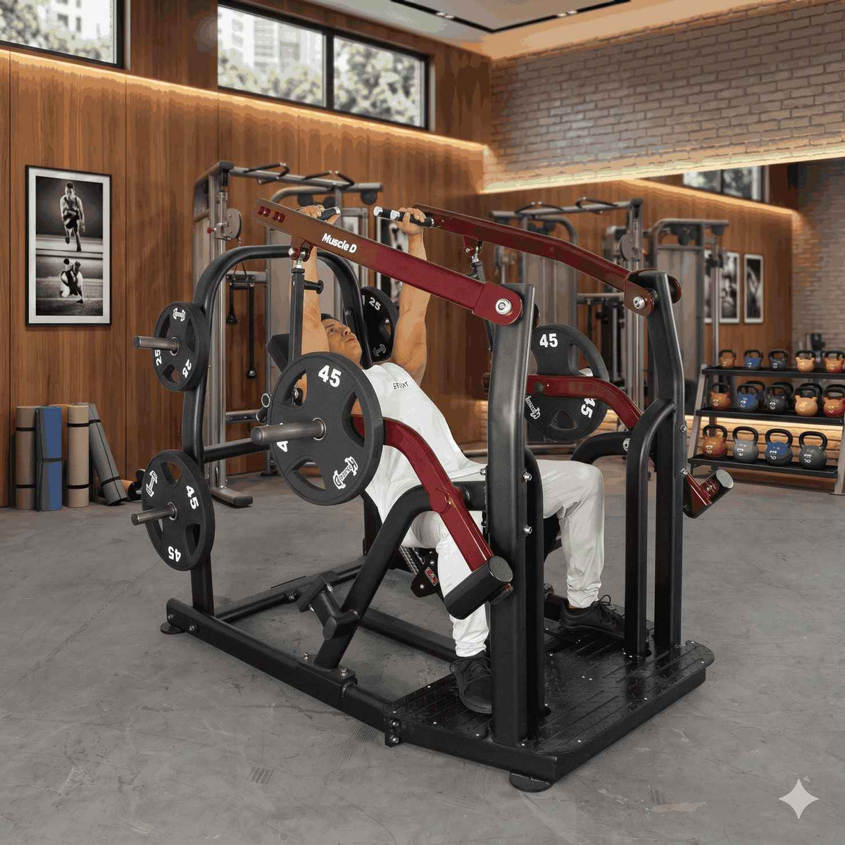 Muscle D Fitness Sweet Incline Press