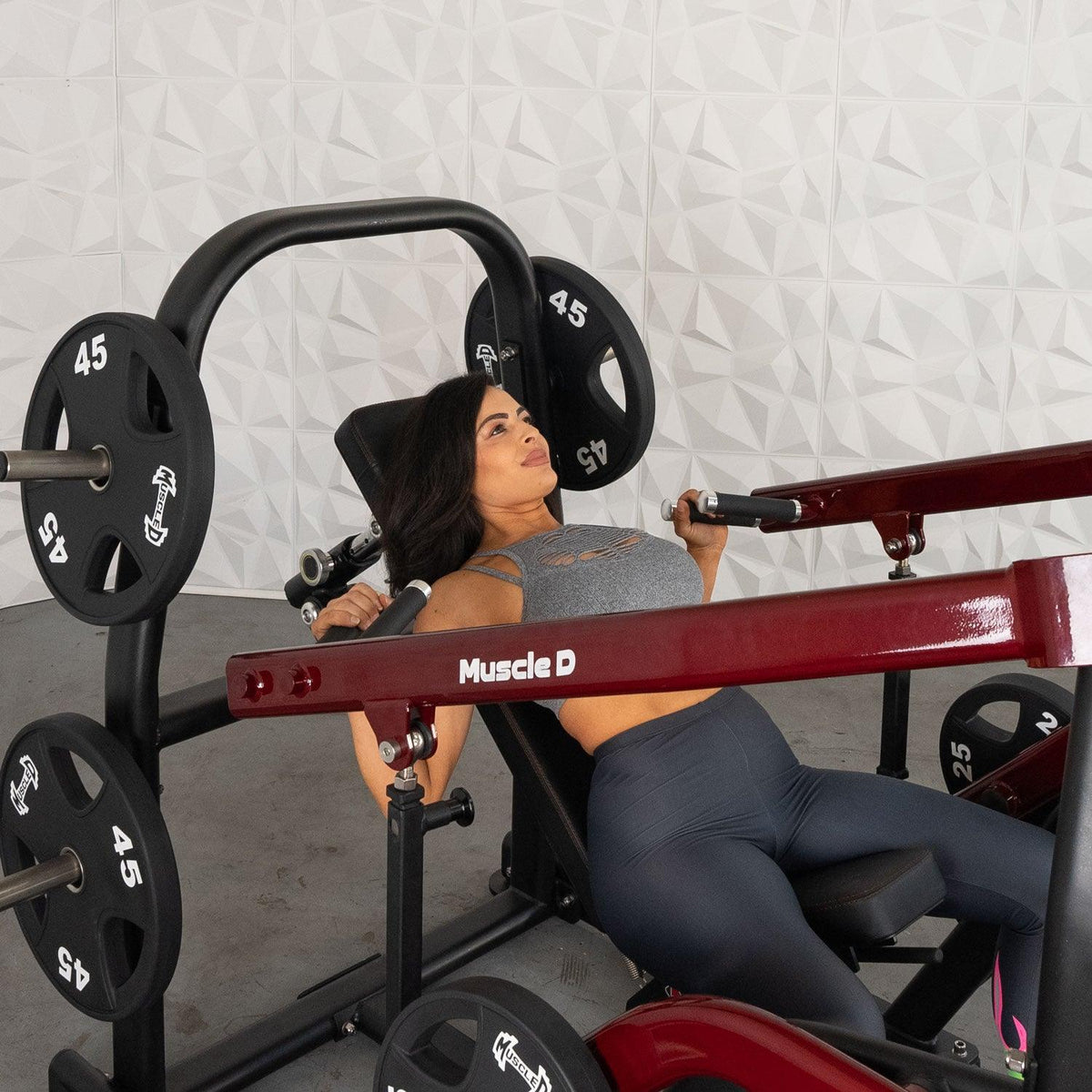 Muscle D Fitness Sweet Incline Press