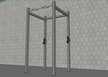 Muscle D Fitness TGrip Basic Commercial 4 Post Rack