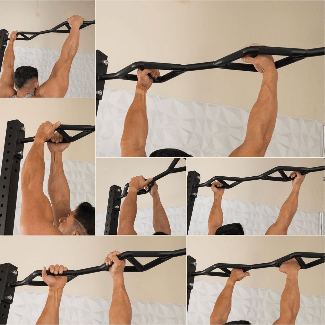 Muscle D Fitness TGrip Commercial 14' Low Profile Wall Mount Rig