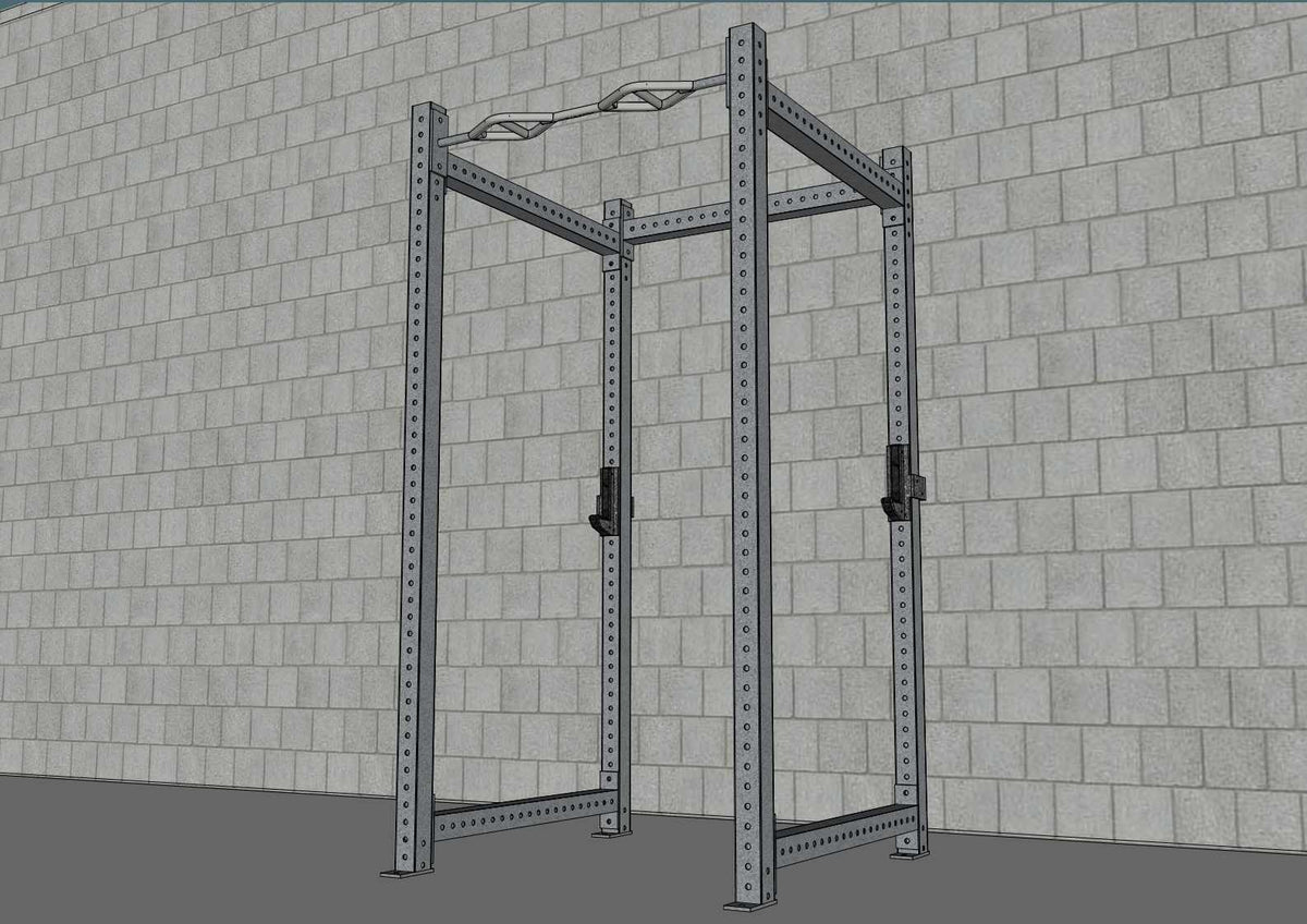 Muscle D Fitness TGrip Commercial 4 Post Rack