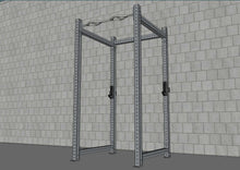 Muscle D Fitness TGrip Commercial 4 Post Rack