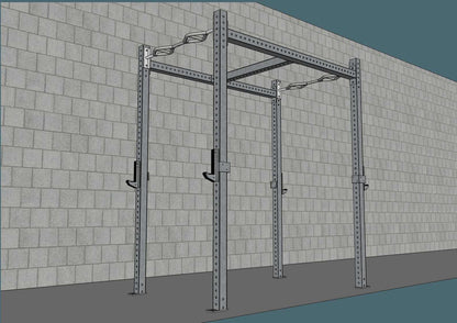 Muscle D Fitness TGrip Commercial 4' Wide Rig