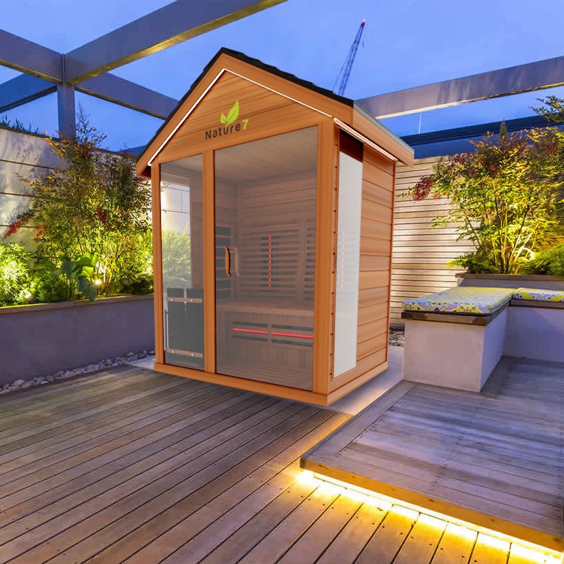Nature 7 Medical Hybrid Sauna (3 Person) Saunas Medical Saunas 