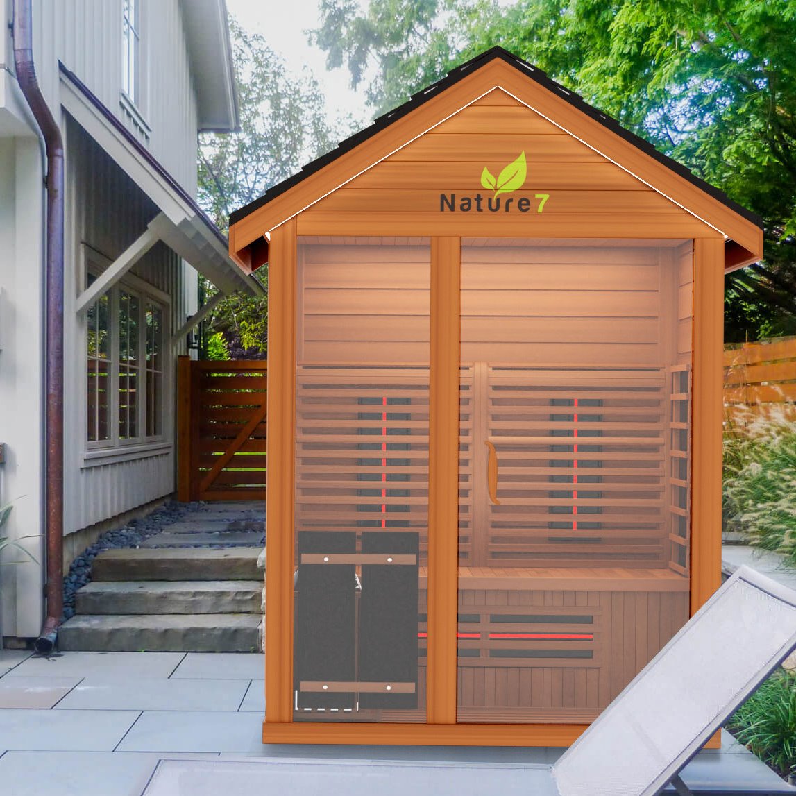 Nature 7 Medical Hybrid Sauna (3 Person) Saunas Medical Saunas 